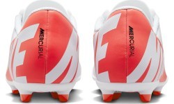 Nike Jr Vapor 15 Club FG/MG Football Boots for Teens White DJ5958 600