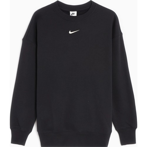 Женский свитшот Nike W NSW Phnx Fleece OS Crew, чёрный DQ5733 010