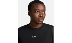 Nike Džemperis Moterims W Nsw Phnx Fleece Os Crew Black DQ5733 010