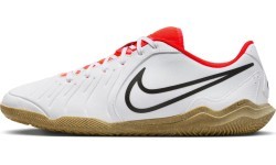 Nike Jr Legend 10 Club IC Football Shoes White Red DV4343 100