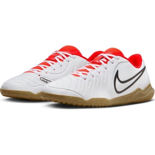Футбольные бутсы Nike Jr Legend 10 Club IC White Red DV4343 100