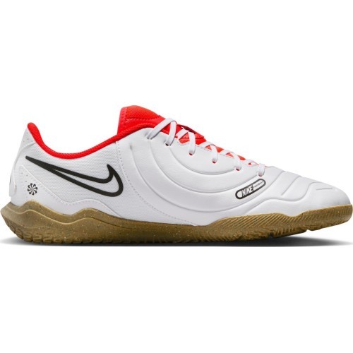 Nike Jr Legend 10 Club IC Football Shoes White Red DV4343 100