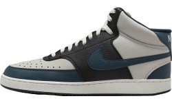 Nike Avalynė Vyrams Court Vision Mid Nn Black Blue Grey DN3577 004