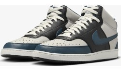 Nike Avalynė Vyrams Court Vision Mid Nn Black Blue Grey DN3577 004