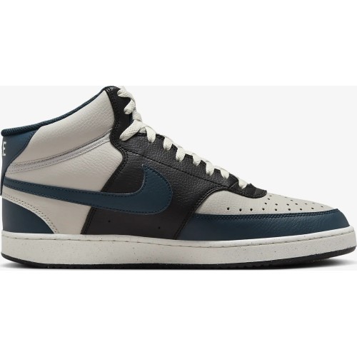 Nike Avalynė Vyrams Court Vision Mid Nn Black Blue Grey DN3577 004