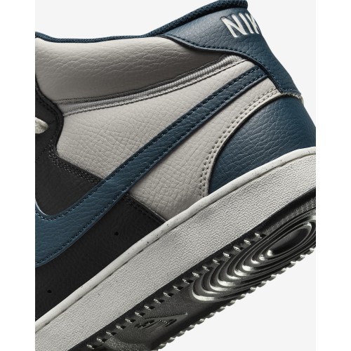 Nike Avalynė Vyrams Court Vision Mid Nn Black Blue Grey DN3577 004