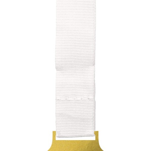 Ribbon Without Hook V3 White 2 cm