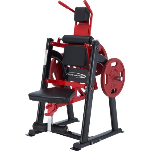 Хруст для живота Steelflex Plateload Line PLAC - Black-Red