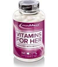 IronMaxx Vitamins For Her 150 caps.
