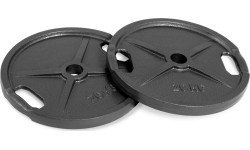 Ketaus olimpinių svorio diskų komplektas KROON 5–25 kg - 20 kg