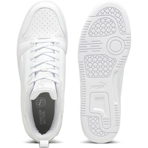 Мужская обувь Puma Rebound V6 Low белая 392328 03