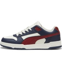 Puma Rbd Game Low Men's Sneakers White Blue Bordeaux 386373 39