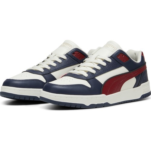 Puma Rbd Game Low Men's Sneakers White Blue Bordeaux 386373 39