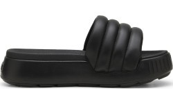 Шлёпанцы женские Puma Karmen Slide Puffy, чёрные, 395399 01