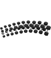 Hastings šešiakampiai hanteliai 1-10 kg
