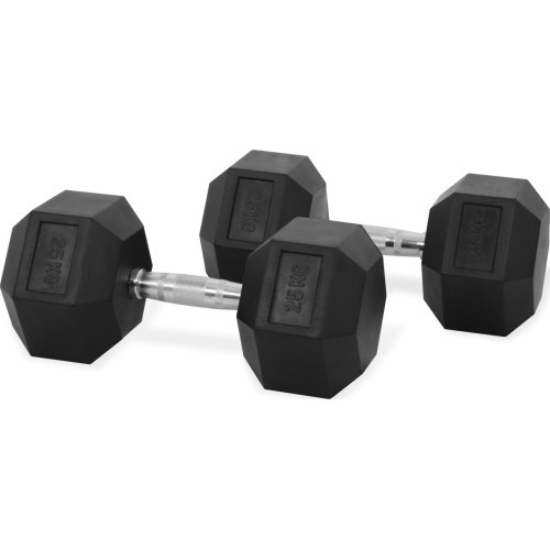 Hastings šešiakampių hantelių rinkinys, 25 kg