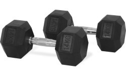 Hastings Hex Dumbbell 14 kg Set