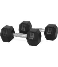 Шестигранные гантели Hastings 9 кг, комплект