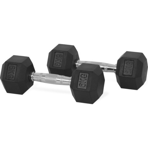 Комплект шестигранных гантелей Hastings 6 кг