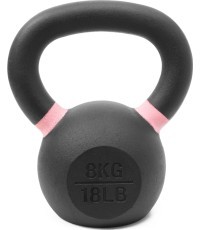 Pivot Fitness Premium Cast Iron Kettlebell 8 kg