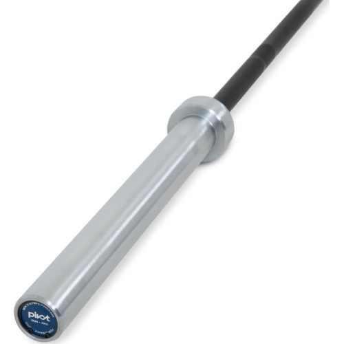 Pivot Fitness MPB2802 profesionalus olimpinis grifas, juodas cinkas