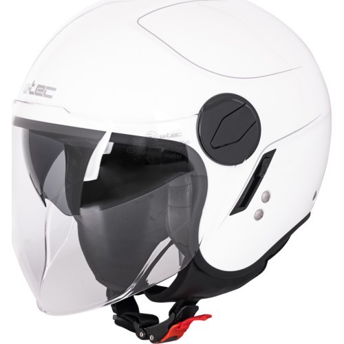 Шлем для скутера W-TEC Vernante - Glossy White