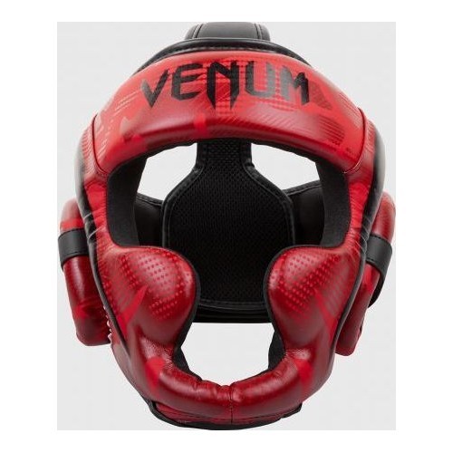 Boxing Headgear Venum Elite - Red Camo