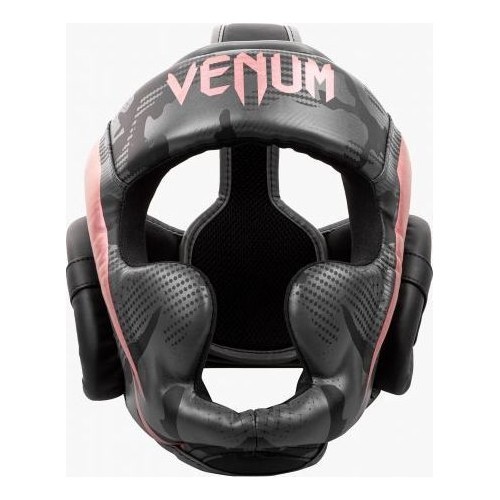 Boxing Headgear Venum Elite - Black/Pink Gold