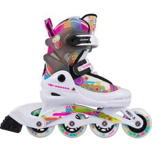 Rollerblades WORKER Picola LED – with Light-Up Wheels