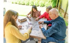 Longfield Mexican Train Double 12 wooden case