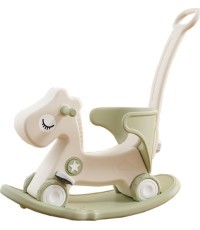 Rocking Horse & Balance Bike inSPORTline Zaldino - Green