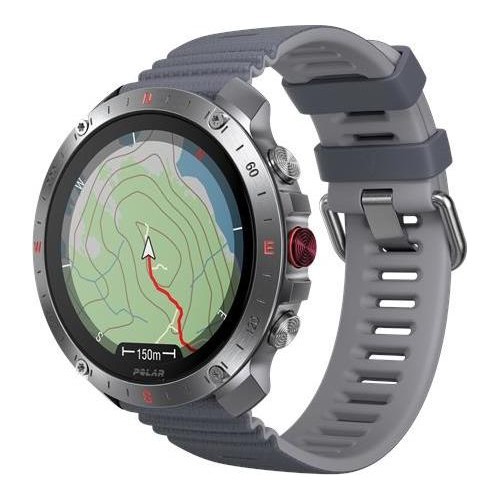 Polar Grit X2 Pro Sport Smartwatch - Silver gray