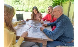 Домино Longfield Mexican Train Double 12 в алюминиевом кейсе