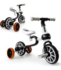 Balansinis dviratukas Ecotoys 4in1, su pedalais ir šoniniais ratukais