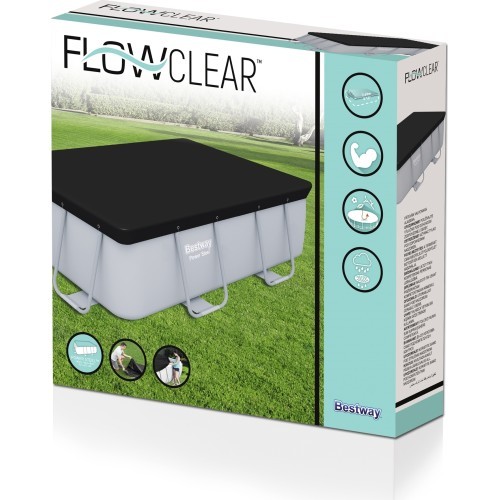 PowerSteel 9.3ft BESTWAY Pool Cover