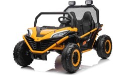 Elektromobilis Buggy FASTER, geltonas