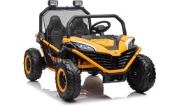 Elektromobilis Buggy FASTER, geltonas