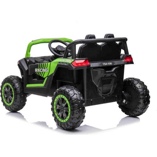 Elektrinis vaikiškas automobilis Buggy UTV 2000M Racing Green