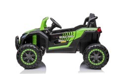 Elektrinis vaikiškas automobilis Buggy UTV 2000M Racing Green