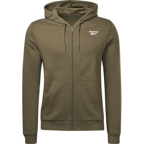 Reebok Men's Hoodie RI Left Chest Logo Green HG4452
