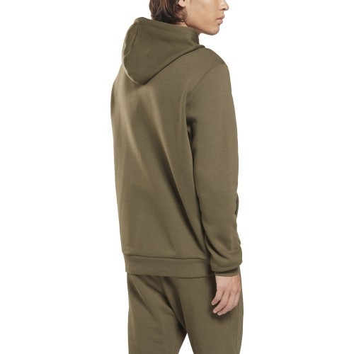 Reebok Men's Hoodie RI Left Chest Logo Green HG4452