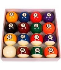 Pulo kamuoliukų rinkinys Ventura Premium Pro-Pool Ball Set 57,2 mm