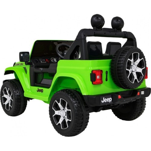 Jeep Wrangler Rubicon, žalias