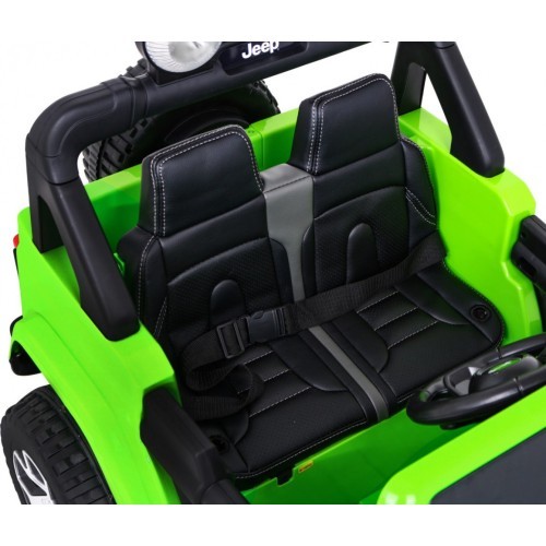 Jeep Wrangler Rubicon, žalias