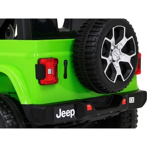Jeep Wrangler Rubicon, žalias
