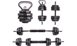 Cement Dumbbell Set inSPORTline ON-X 6-in-1 40 kg