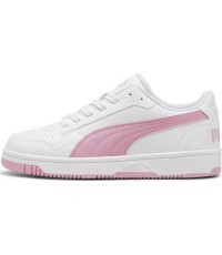 Puma Reb-L Jr Junior Shoes White Pink 398993 09