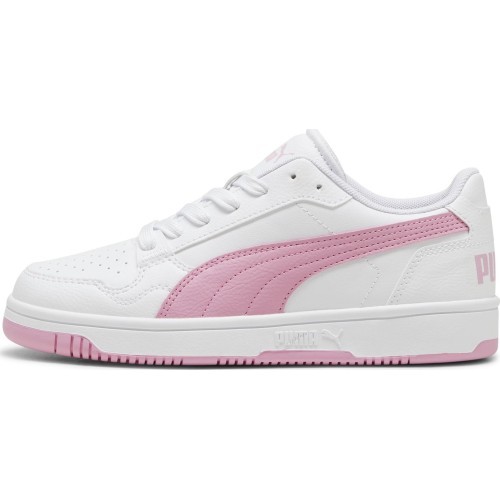 Puma Reb-L Jr Junior Shoes White Pink 398993 09