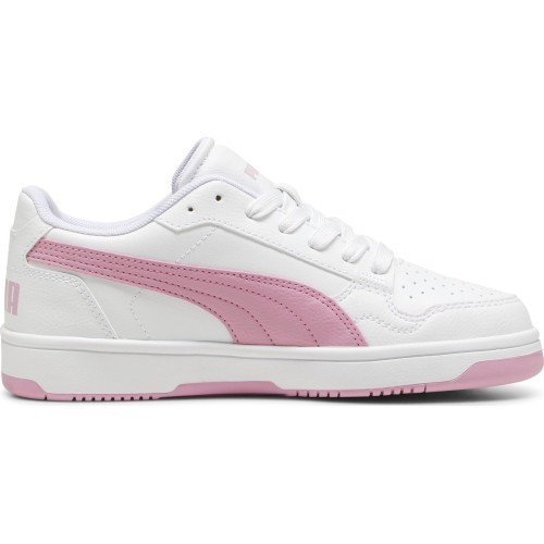 Puma Reb-L Jr Junior Shoes White Pink 398993 09