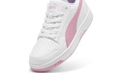 Puma Reb-L Jr Junior Shoes White Pink 398993 09